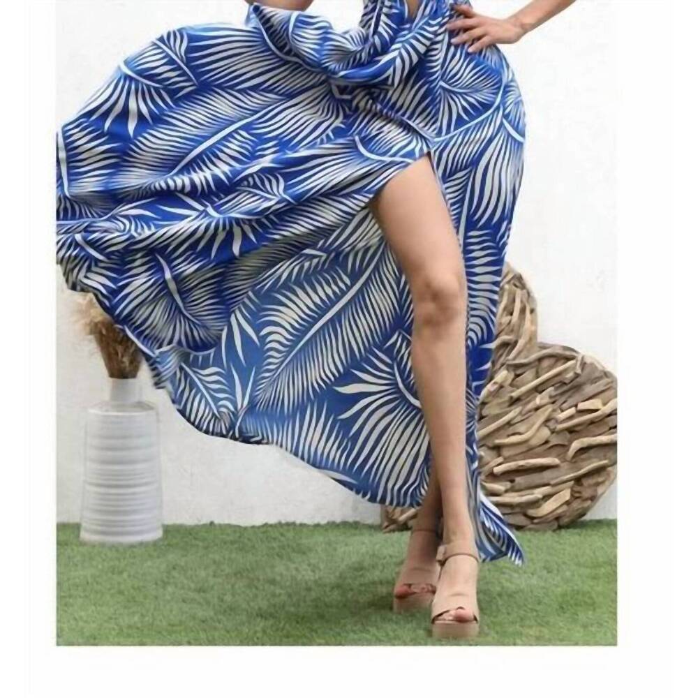 NEW DRESS DAY abril maxi dress in blue